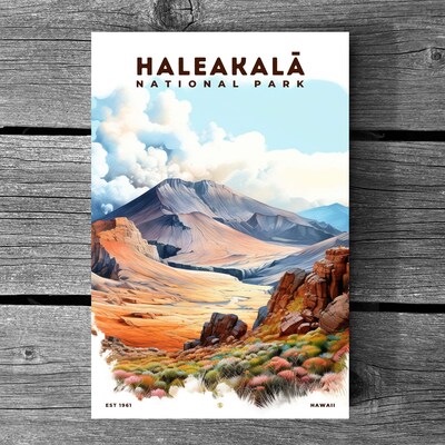 Haleakala National Park Poster, Travel Art, Office Poster, Home Decor | S8 - image3